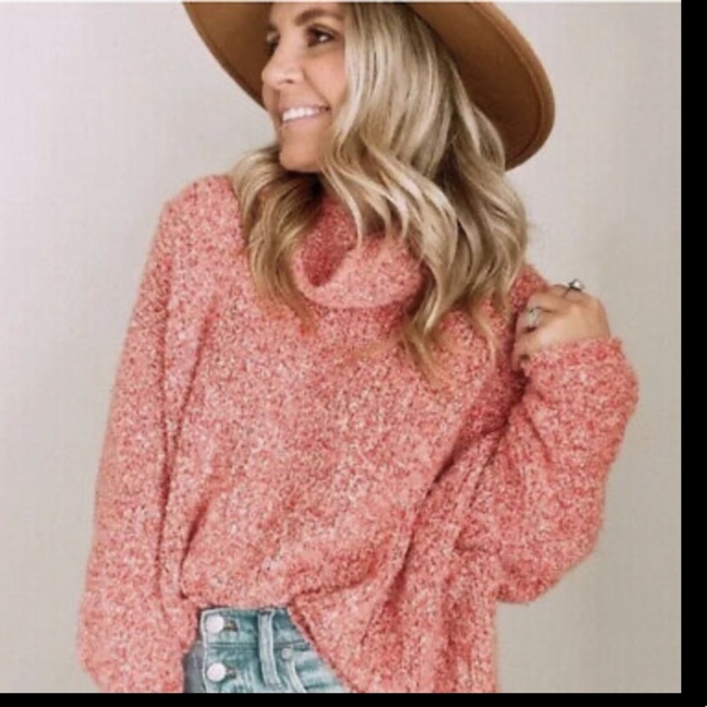 NWT! Free People BFF cowl neck sweater Small - Picture 2 of 10